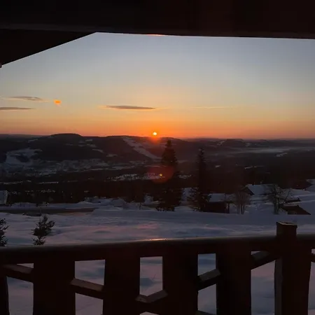 Dağ evi Beautiful Log In Trysilfjellet South, In Out *